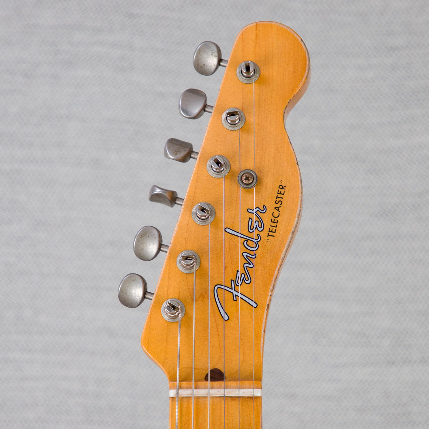 Fender Custom Shop 52 Telecaster Heavy Relic Guitar - Aged Vintage White - CHUCKSCLUSIVE - #R125679