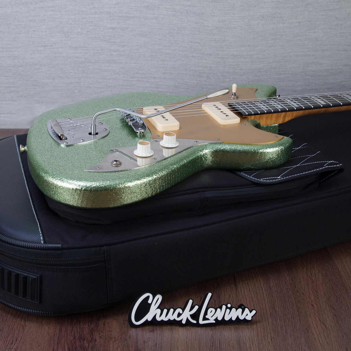 Novo Guitars Serus J Electric Guitar - Coke Bottle Green Sparkle - #26724