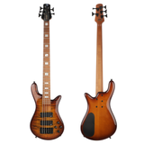 Spector Euro Bolt 5-String Bass Guitar - Tobacco Sunburst