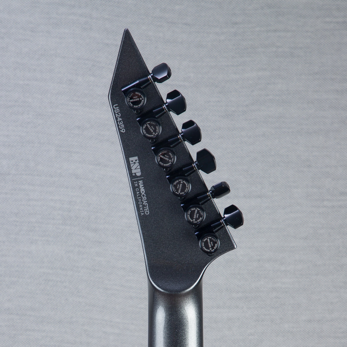 ESP USA Horizon-II Electric Guitar - Black Adamantium - #US24359