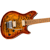 EVH Wolfgang Special QM Baked Maple Fingerboard Electric Guitar - Tiger Eye Glow
