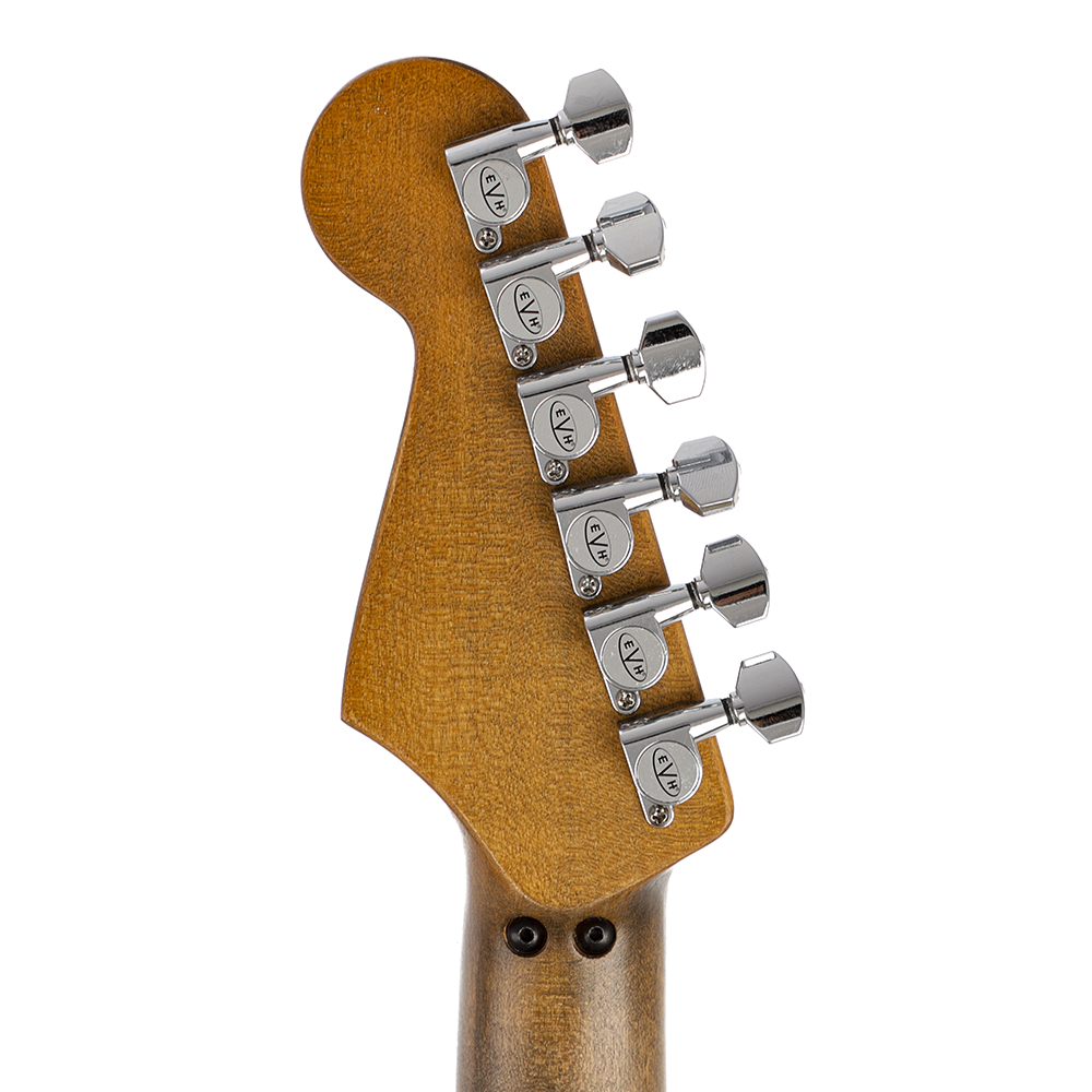 EVH Striped Series Frankie Relic Electric Guitar - Red with Black Stripes - New