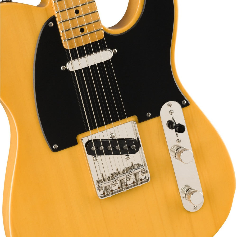 Squier Classic Vibe '50S Telecaster Electric Guitar - Butterscotch Blonde, Maple Fingerboard - New