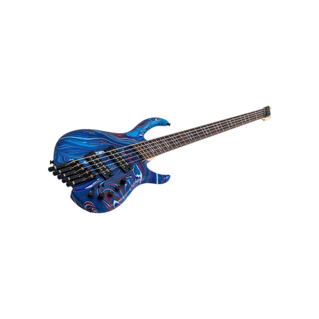 Sire Marcus Miller M6 5-String Headless Bass Guitar - Blue Swirl