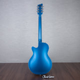 Duesenberg Alliance Series Mike Campbell 30th Anniversary Semi-Hollow Electric Guitar - Blue and White Metallic