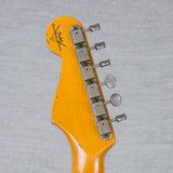 Fender Custom 1961 Stratocaster Electric Guitar Super Heavy Relic - Blue Sparkle over 3-Color Sunburst - #CZ587365
