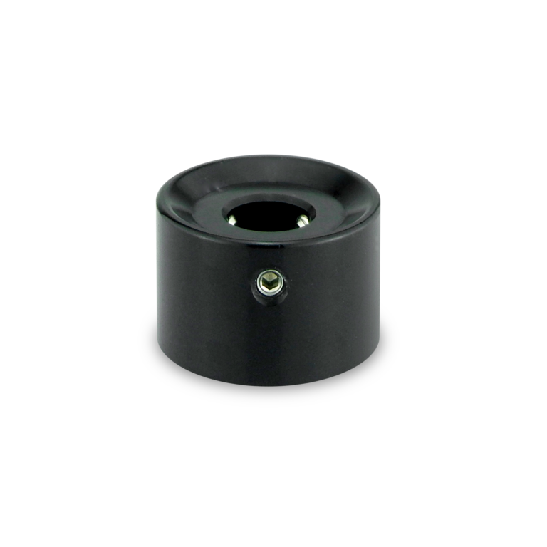 Barefoot Buttons V1 Tall Boy Footswitch Button, Black - For Common 3PDT Switches