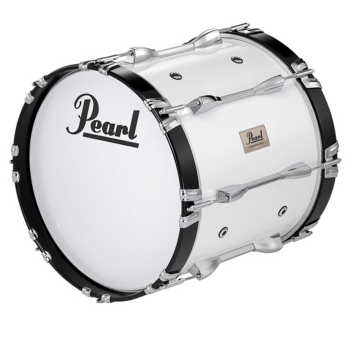 Pearl Competitor Series 14x14-Inch Marching Bass Drum - Pure White