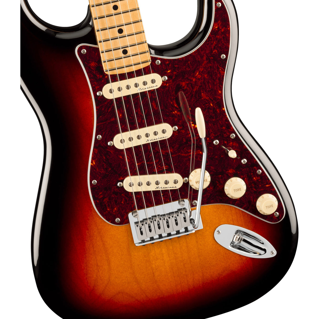 Fender Player II Modified Stratocaster Electric Guitar, Maple Fingerboard - 3 Tone Sunburst