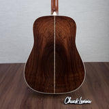 Martin Custom Shop D-28 Style Wild Grain Rosewood/Adirondack Spruce LR Baggs Anthem Acoustic Electric Guitar - Ambertone 1933 - #M2799760