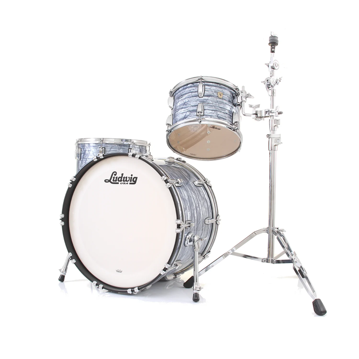 Ludwig Classic Maple Fab 3-Piece Shell Pack - Sky Blue Pearl