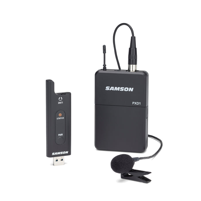 Samson XPD2 Lavalier USB Wireless Microphone System