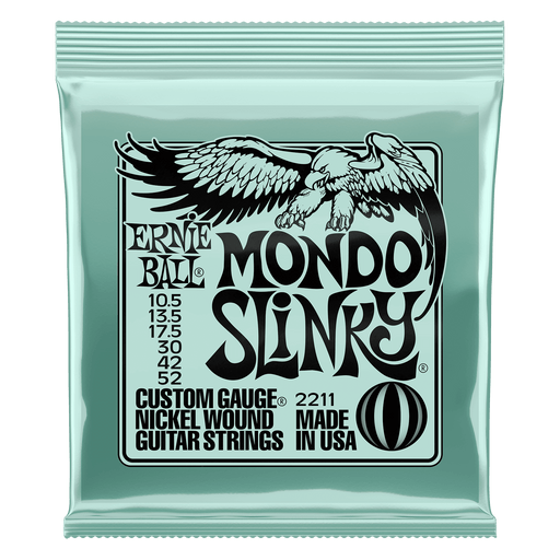 Ernie Ball Mondo Slinky Nickel Wound Electric Guitar Strings .010.5-.052
