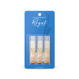 D'Addario RJB03 Royal Filed Alto Sax Reed 3-Pack - New,1.5