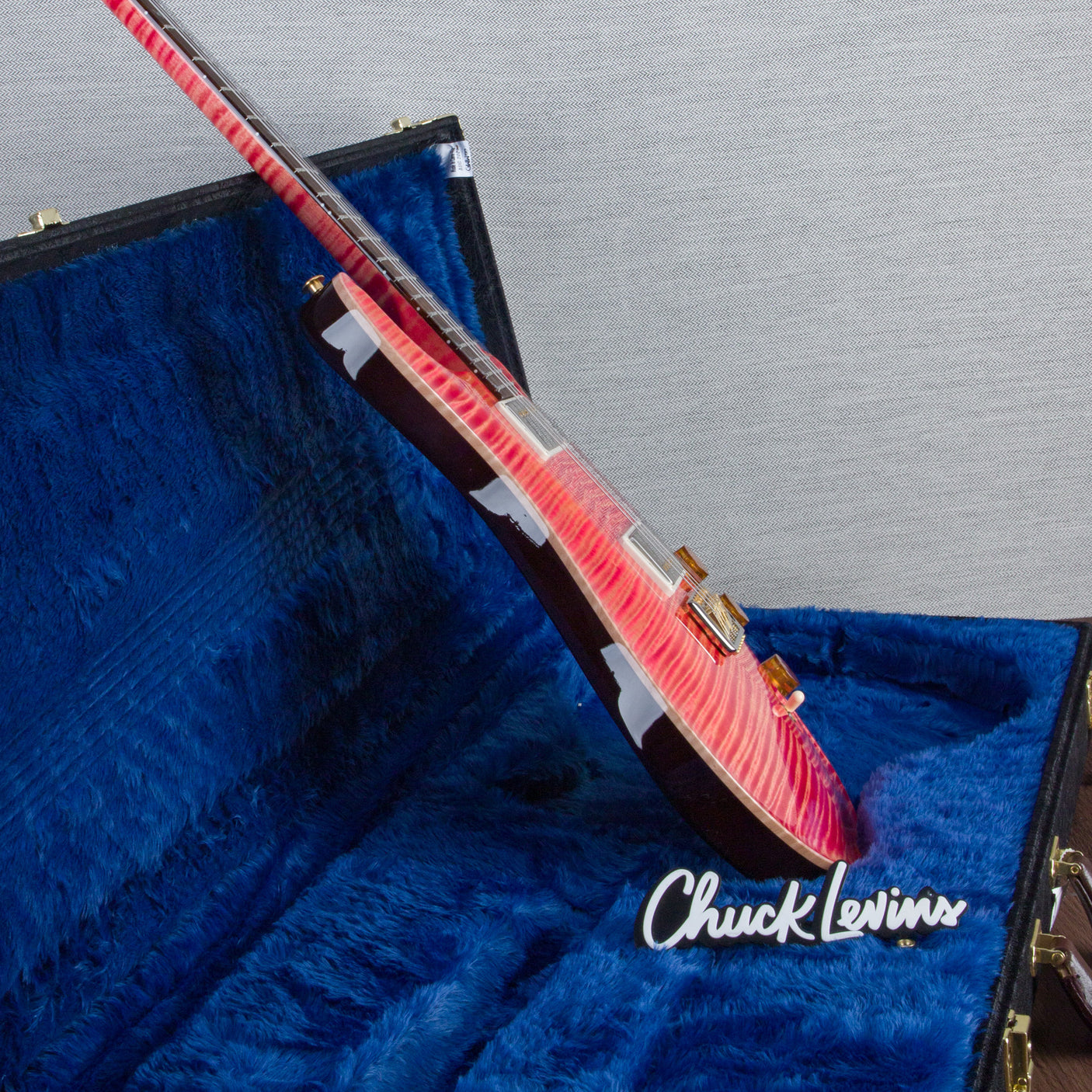 PRS Wood Library DGT Electric Guitar - Private Stock Salmon with McCarty Tobbaco Tone Back - CHUCKSCLUSIVE - #240385595