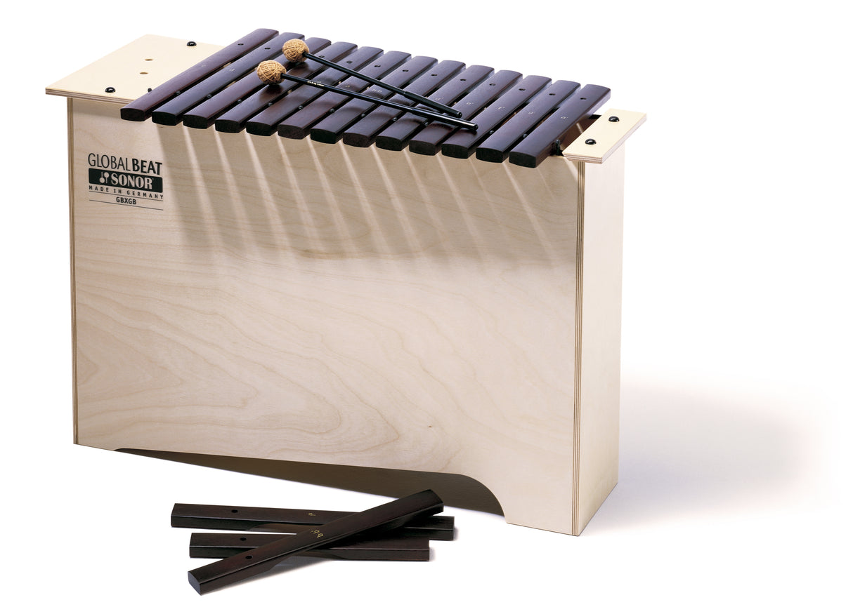 Sonor Orff GBX GB Deep Bass Xylophone - Hardwood Bars, Global Beat Series