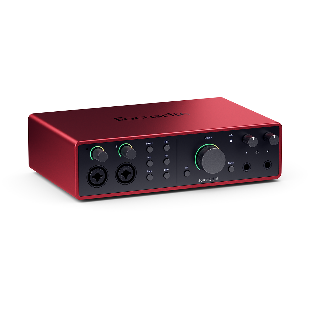 Focusrite Scarlett 16i16 4th Gen 16-In, 16-Out USB Audio Interface with Four 4th Gen Scarlett Mic Preamps - Mint, Open Box