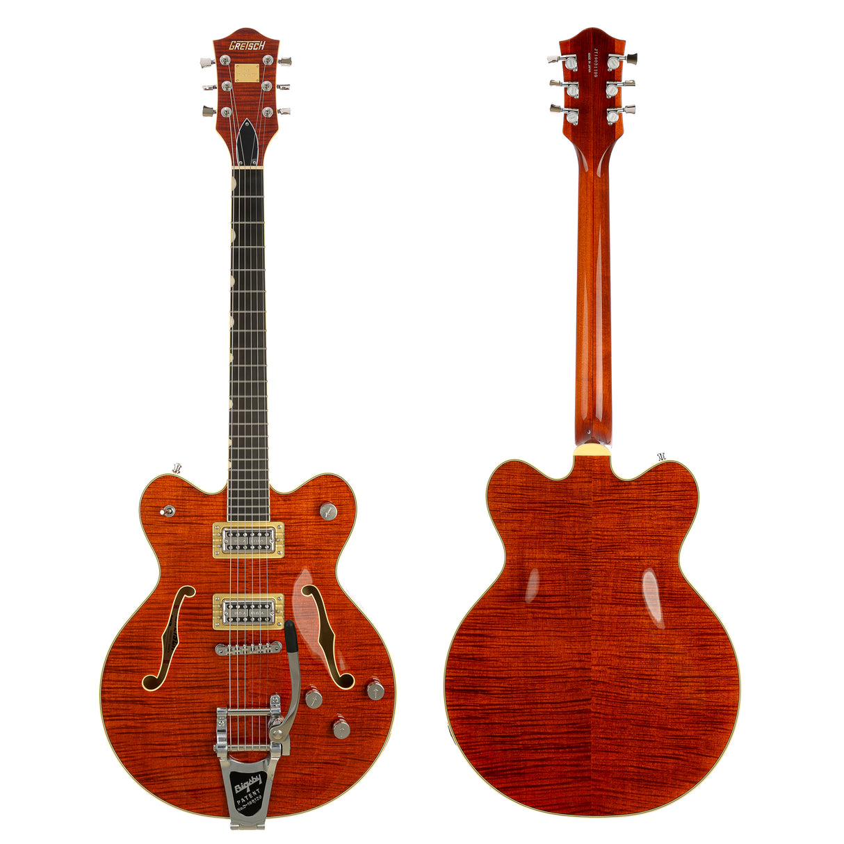 Gretsch G6609TFM Player's Ed. Broadkaster Semi-Hollow - Bourbon Stain - New