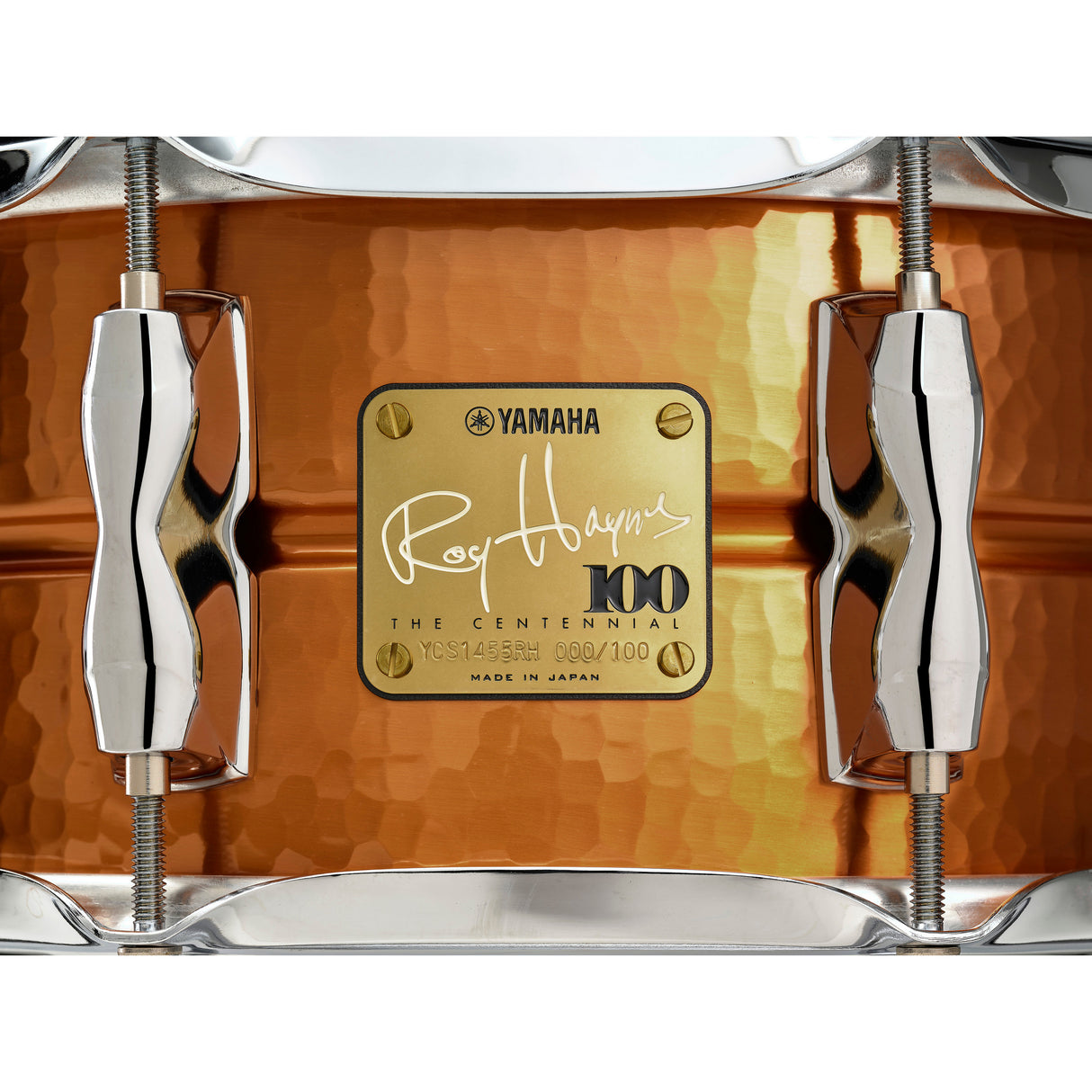 Yamaha 5.5 x 14-Inch Limited Edition Roy Haynes Signature Copper Snare Drum