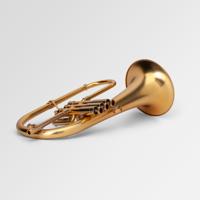 Adams F3v2 Bb Flugelhorn - Satin Gold Lacquered