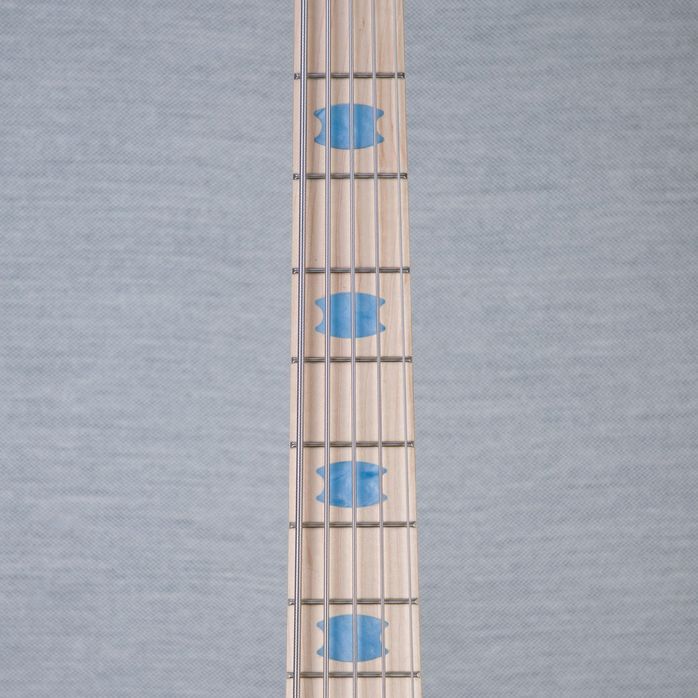 Spector Euro 5 LT Poplar Burl Over Ash 5-String Electric Bass Guitar - Faded Light Blue Gloss - CHUCKSCLUSIVE - #]C121NB23317