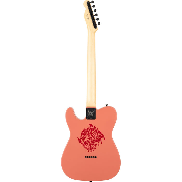 Fender Monster Hunter Rathalos Telecaster Electric Guitar - Rathalos Red - Preorder