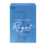 D'Addario RKB10 Royal Filed Tenor Saxophone Reed 10-Pack - New,3.5