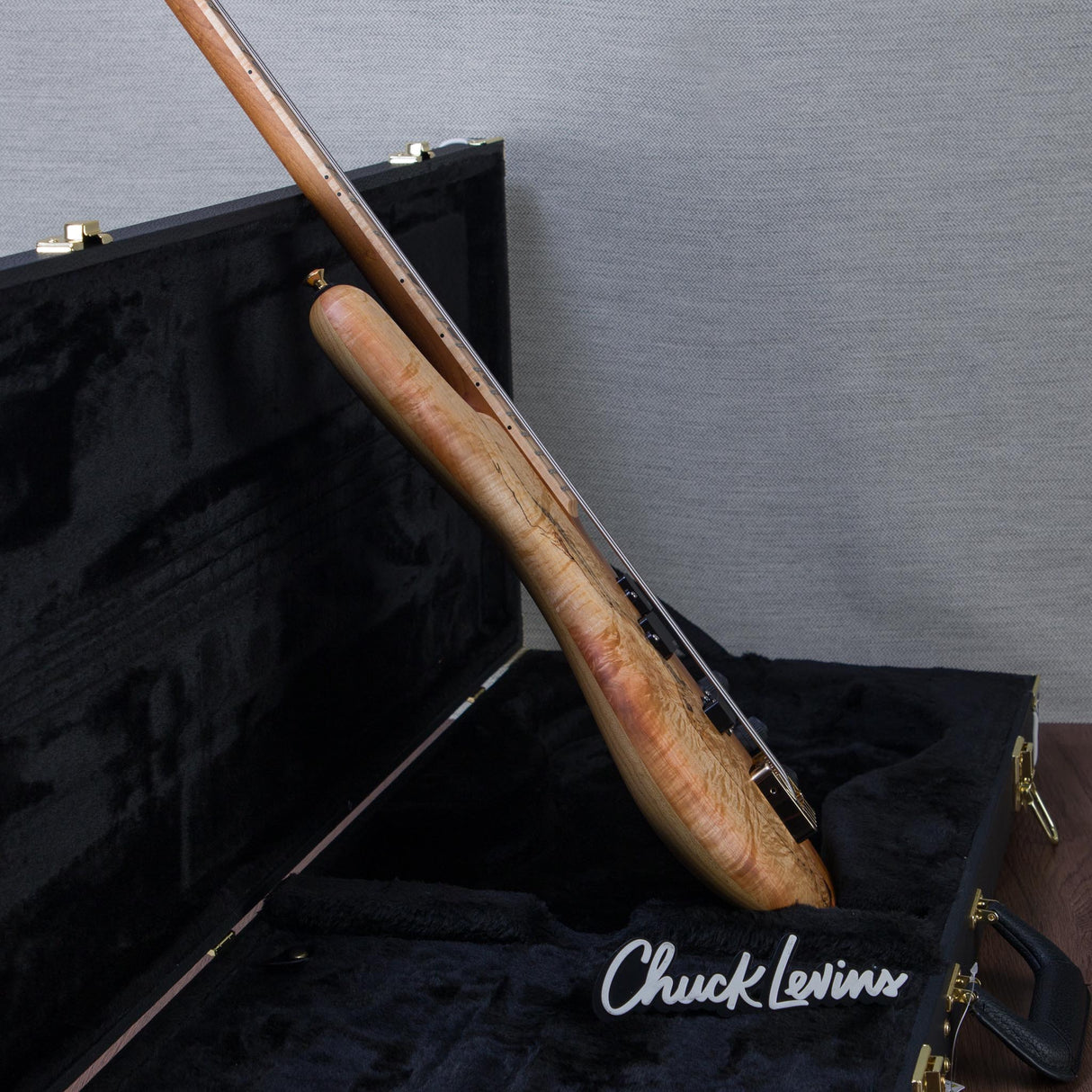 Spector USA Custom NS-2 Electric Bass Guitar - Chestnut Natural - #2200