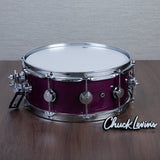 DW 5.5 x 14-Inch Collector's Oak Snare Drum - Ultraviolet Purple