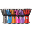 Toca 7-Inch Freestyle Colorsound Djembes - Matte Series - Set of 6