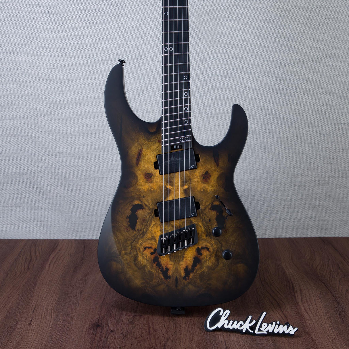 Legator N6FSS Ninja 7-String Multiscale Electric Guitar - Satin Death Valley