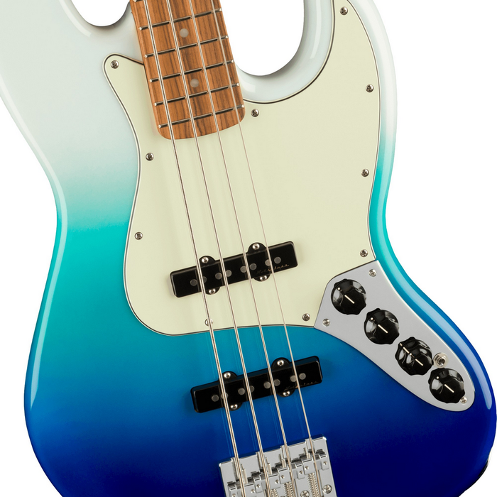 Fender Player Plus Jazz Bass Guitar - Belair Blue with Pau Ferro Fretboard