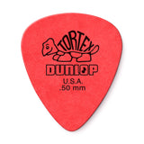 Dunlop Tortex Standard Guitar Picks 12-Pack - .50mm - Red