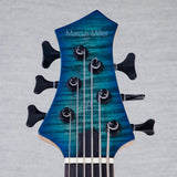 Sire M7-6 Left-Handed 6-String Bass Guitar - Transparent Blue - New
