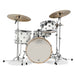 Drum Workshop Design Series Frequent Flyer 4-Piece Shell Pack - White Gloss - New,White Gloss
