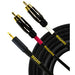 Mogami Cable GOLD 3.5 2 RCA 03 Y Cables