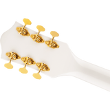 Gretsch G5422TG Electromatic Classic Double-Cut Hollowbody with Bigsby and Gold Hardware - Snowcrest White