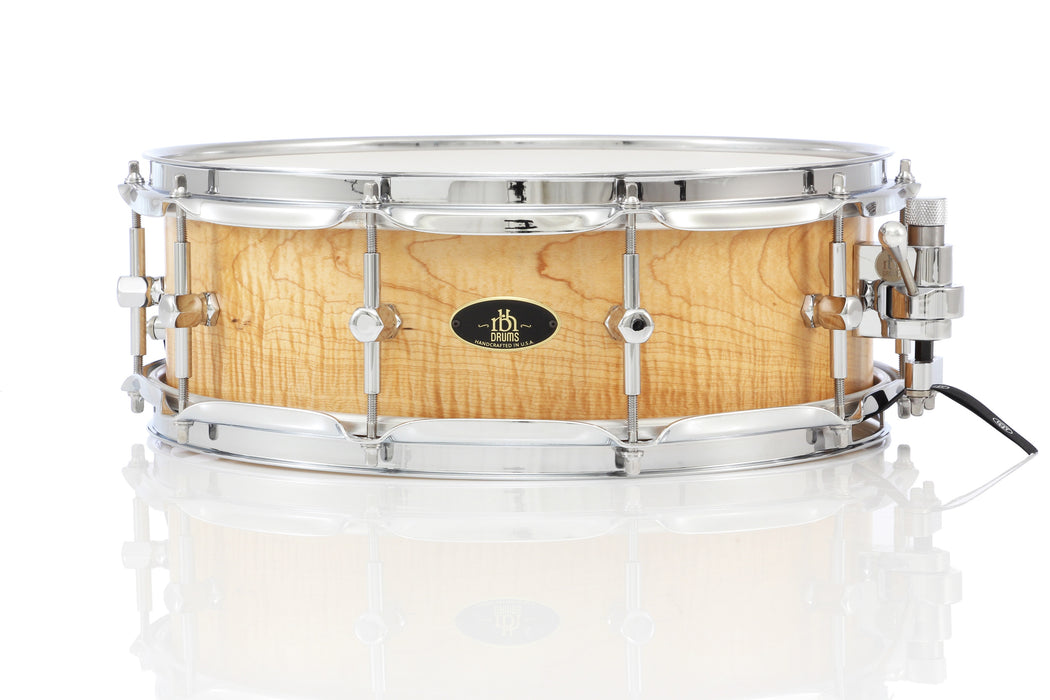 RBH 14" x 5" Prestige Snare Drum - Curly Maple