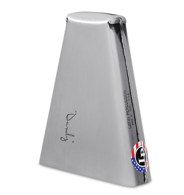 LP LPJR2 Low Pitch Handheld Chrome Cowbell - John Dandy Rodriguez Signature
