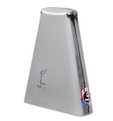 LP LPJR2 Low Pitch Handheld Chrome Cowbell - John Dandy Rodriguez Signature