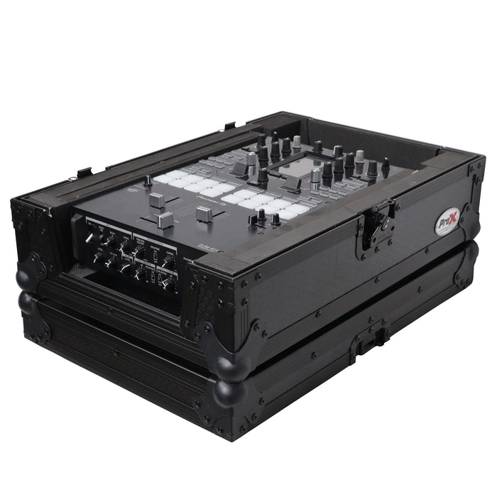 ProX XS-M11 ATA Flight Style Universal Road Case for Pioneer DJM S11 RANE SEVENTY 70 SEVENTY 72 MK2 - Black