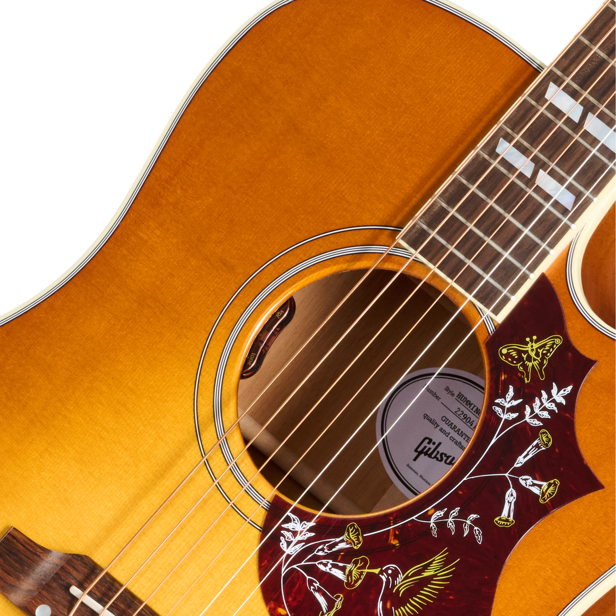 Gibson Hummingbird Standard EC Acoustic Guitar - Heritage Cherry Sunburst