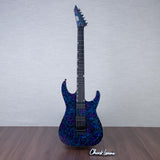 ESP USA M-II DX Electric Guitar - Ghost Flame - #US25144