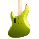Brubaker JXB-4 Standard Bass Guitar - Green Metallic - New