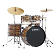 Tama Imperialstar Complete 5-Piece Kit With 20-Inch Kick - Coffee Teak Wrap