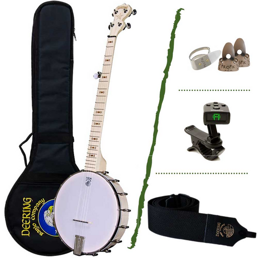 Deering GP-BR Goodtime Beginner Banjo Package