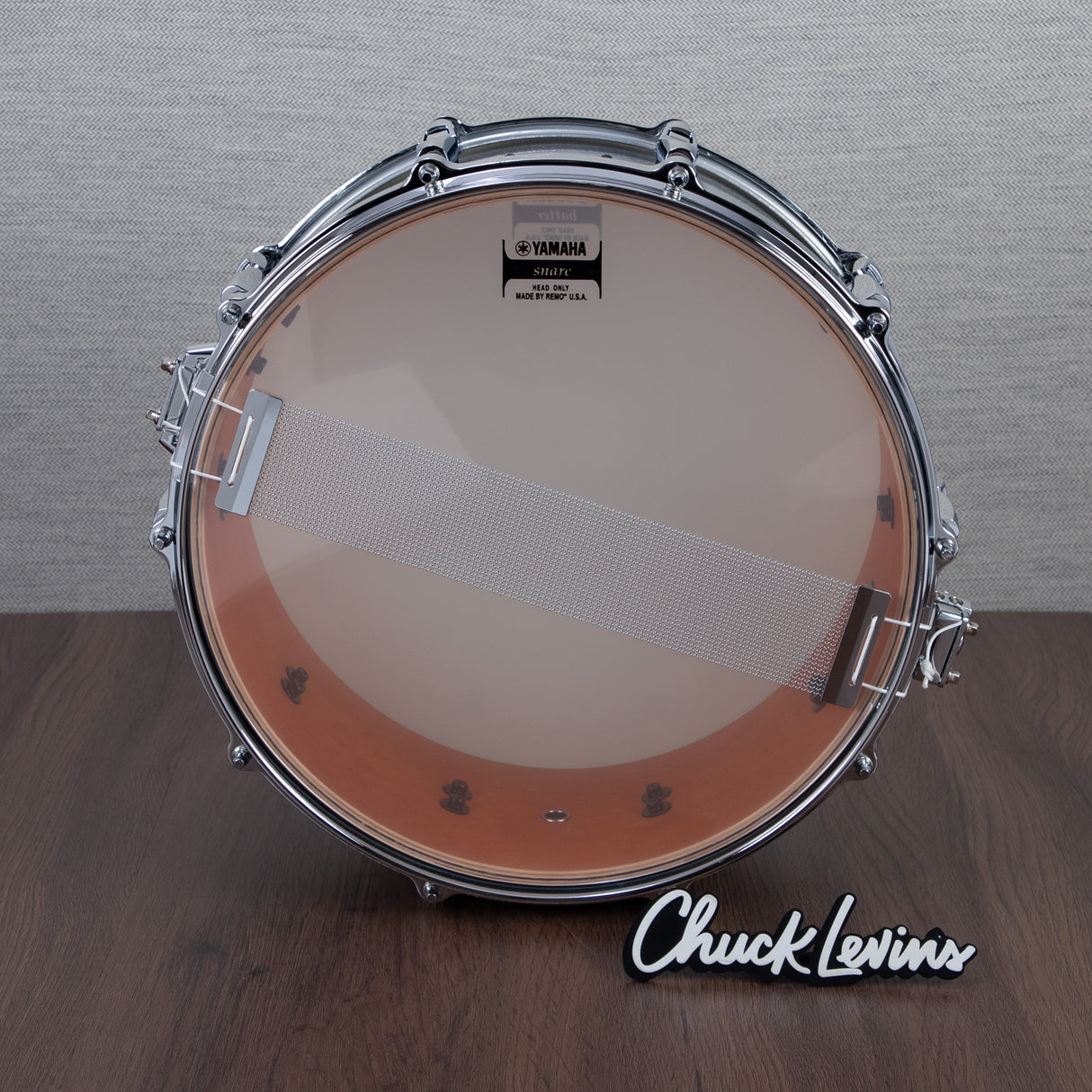 Yamaha 6 x 14-Inch Absolute Hybrid Maple Snare Drum - Silver Sparkle