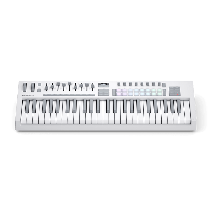 Novation Launchkey 49 MK4 49-Key MIDI Keyboard Controller - White