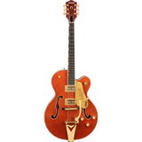 Grestch G6120TG Players Edition Nashville Hollowbody Guitar - Orange Stain - New