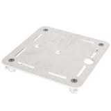 ProX XT-BP12A 12" Aluminum 6mm Slotted Holes Truss Base Plate for F34 F32 F31 Conical Square Truss with Connectors
